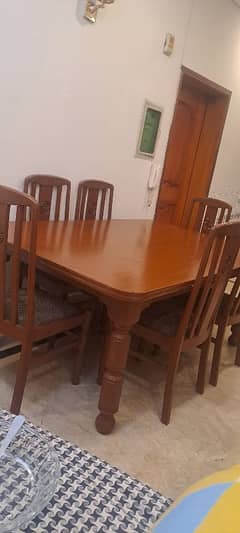 6chair size tabel 6by 4