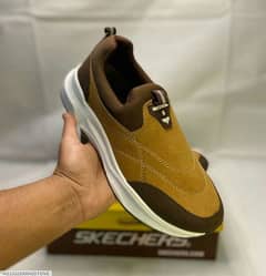 Men,s Eva Fancy Skechers _MUstard