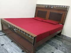 King size bed with mattress