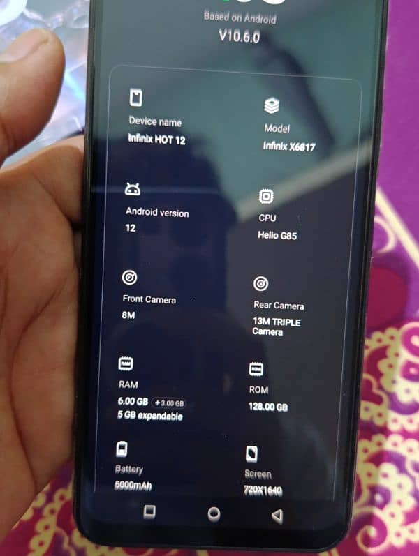 Infinix hot 12 for sale 2