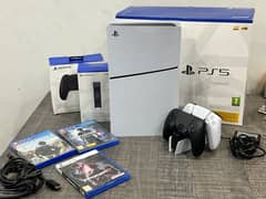 PS5 slim with all Accessories