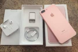 iPhone 7plus 128GB full box ha