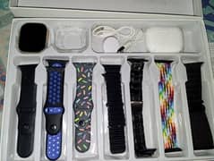 I20 ultra Max Smart watch 10 in 1 set