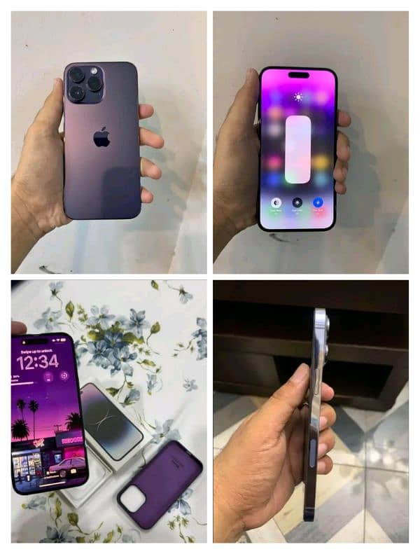 Iphone 14 pro max 256 gb Hk dual physical non pta 4