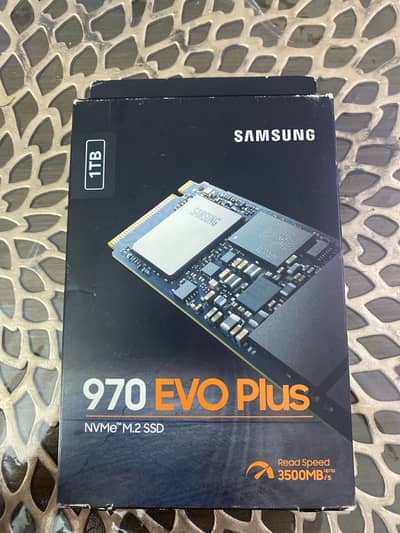 samsung 1tb ssd 970 evo plus brand new box pack