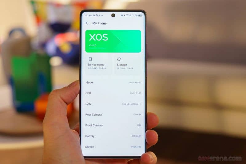 Infinix Hot 50 Pro Plus 8+256 11Month Warranty Remaining With Box 0