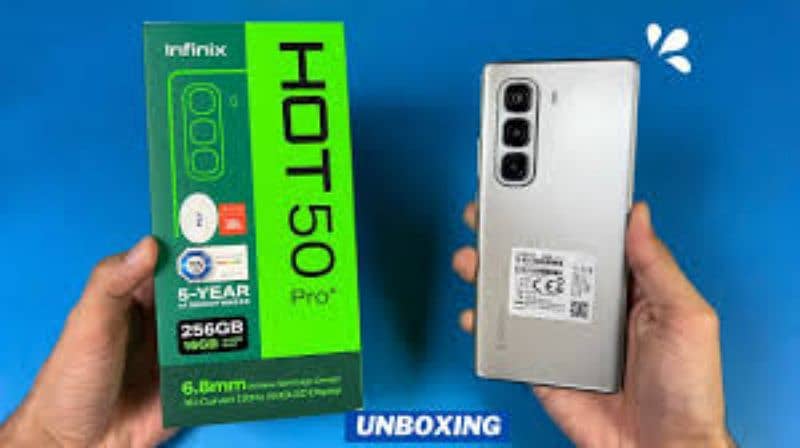 Infinix Hot 50 Pro Plus 8+256 11Month Warranty Remaining With Box 4