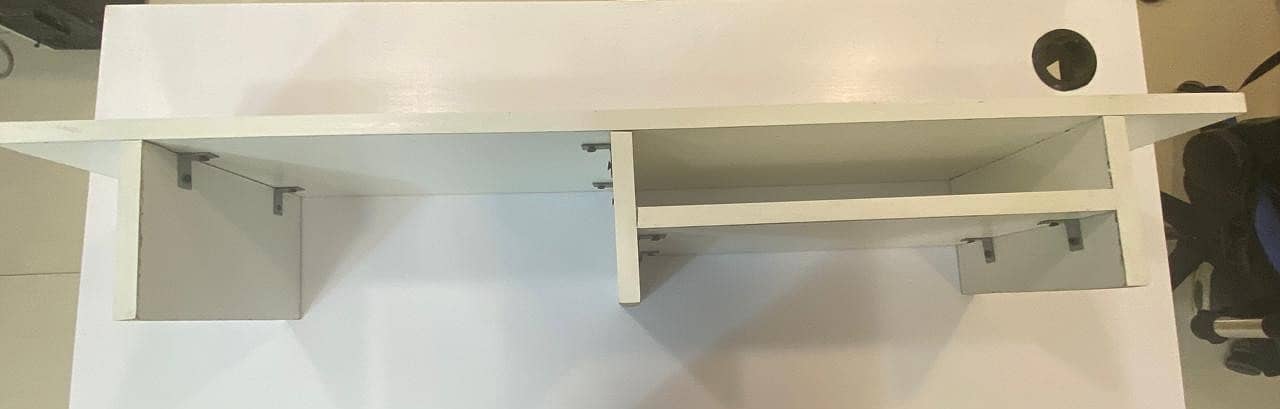 Compact & Sturdy Desk Shelf – Perfect for Organizing Your Workspace! 0