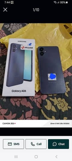 samsung a06 bilkul new mobile ha kuch din use huwa ha