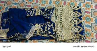 Dulhan bridal 3 pics all full dress with siling