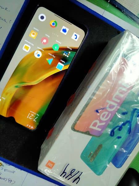 Redmi 9 4/64 complete box 0309,,30,,90,,482 6