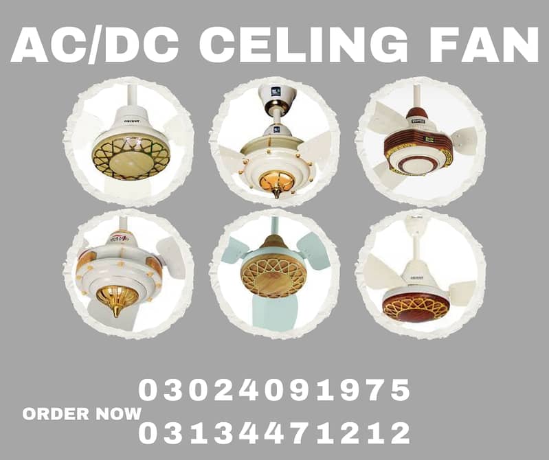 AC/DC CEILING FAN IN BEST PRICE(03024091975) 1