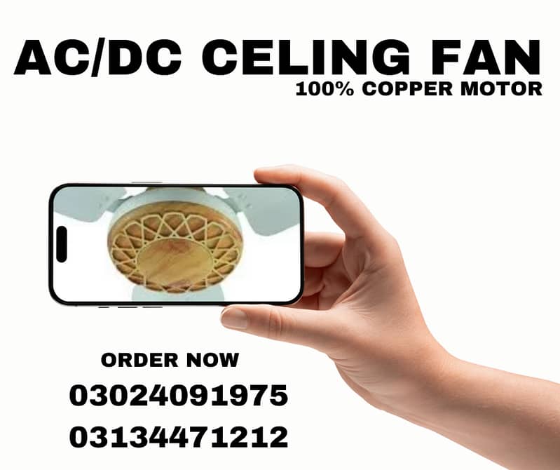 AC/DC CEILING FAN IN BEST PRICE(03024091975) 3