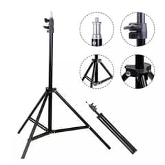 Flash Light Camera Tripod Stand 2.1M