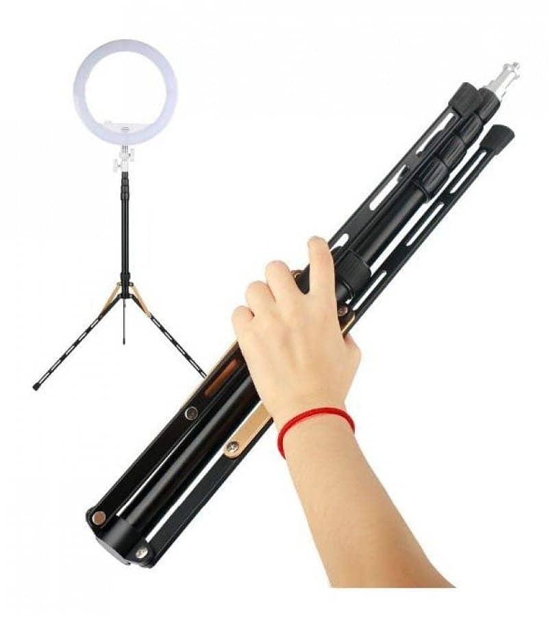 Flash Light Camera Tripod Stand 2.1M 1