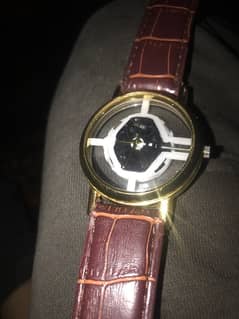 trasparent dial watch imported watch