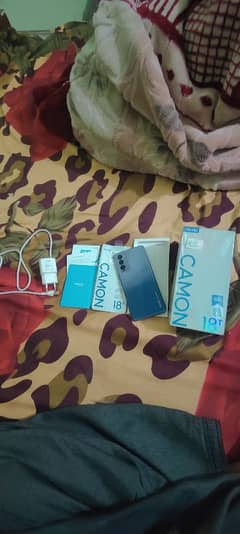 Tecno camon 18t full box