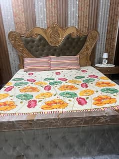 Chinyoti Style Complete Bed Set - Newly Made