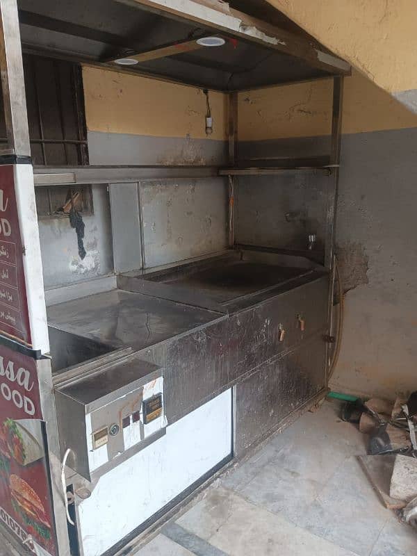 Shawarma barger counter Frier 03000843002 14