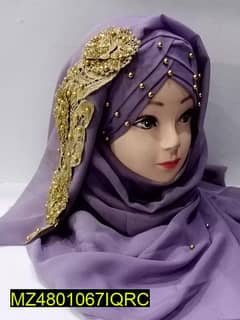 Ready To Wear Hijab With Beads