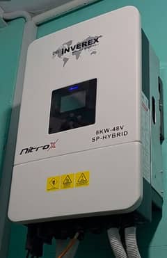 inverex 8kw single phase hybrid invertor