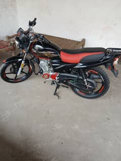 ybc 125 DX jenuine condition tube less tyres 10 by 10 condition