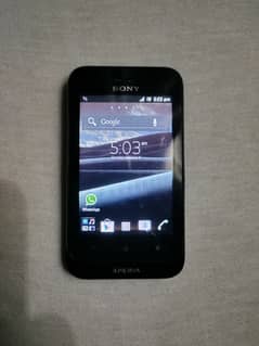 Sony Xperia tipo, an entry-level Android smartphone  released in 2012