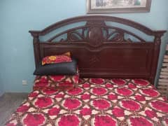 king size bed with matresses for sale