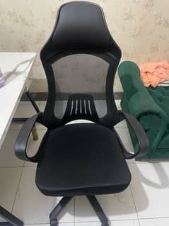 Headrest flexible chair and table