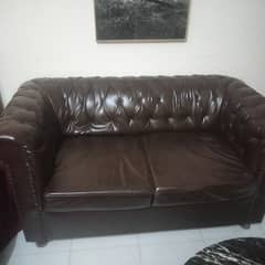 sofa cum bed  and two seater sofa