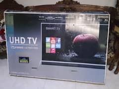 Sony let tv 4k 75 inch all ok new condition