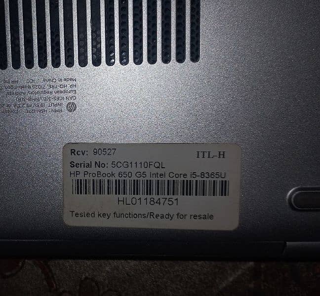 HP probook 650 G5 10