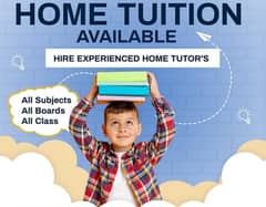 Home tutor available