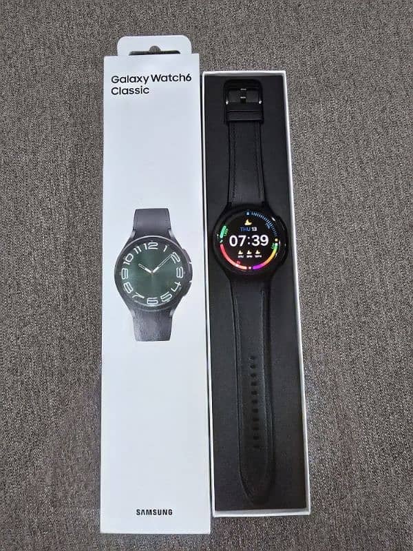 Samsung Watch 6 classic | 47 mm | Black Colour | Samsung watch 0