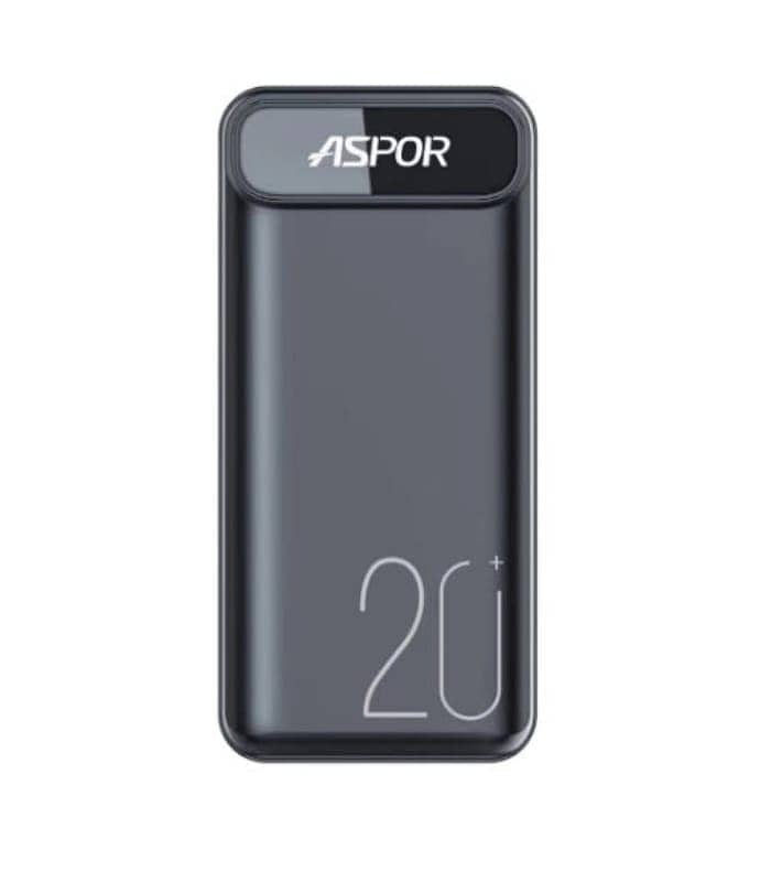 Aspor A396 PD 20000 mAh Fast Charging Power Bank 0