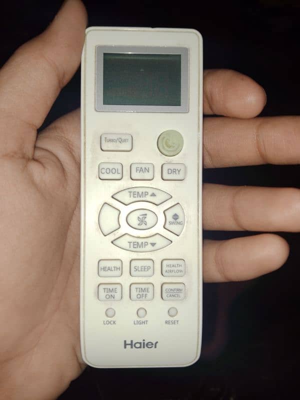 Haier AC 1.5 ton argent sale 2