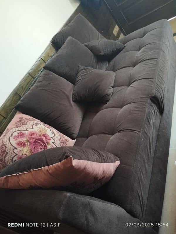 2 sofa set L shaped 4