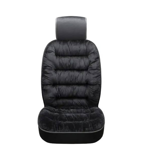 Universal Car Front Seat Cover Plush Cushion Pad 2