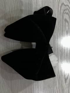 Premium velvet groom bow tie