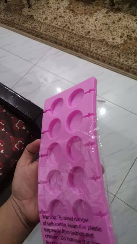 Silicon lollipop mold 3