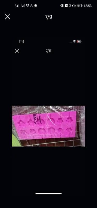 Silicon lollipop mold 8