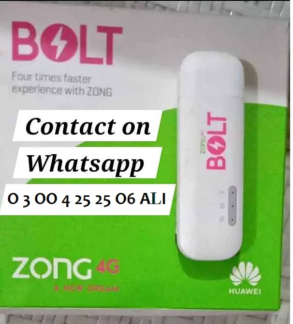 New zong 4G LTE Wifi Usb Wingle for sale limited fresh stock 1