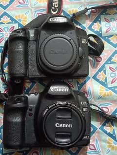 Canon mark2 and Canon 40D with 35x70 and 50mm 1.8