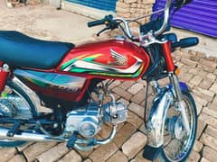 Honda CD70 2022 Aplied For Good Condition