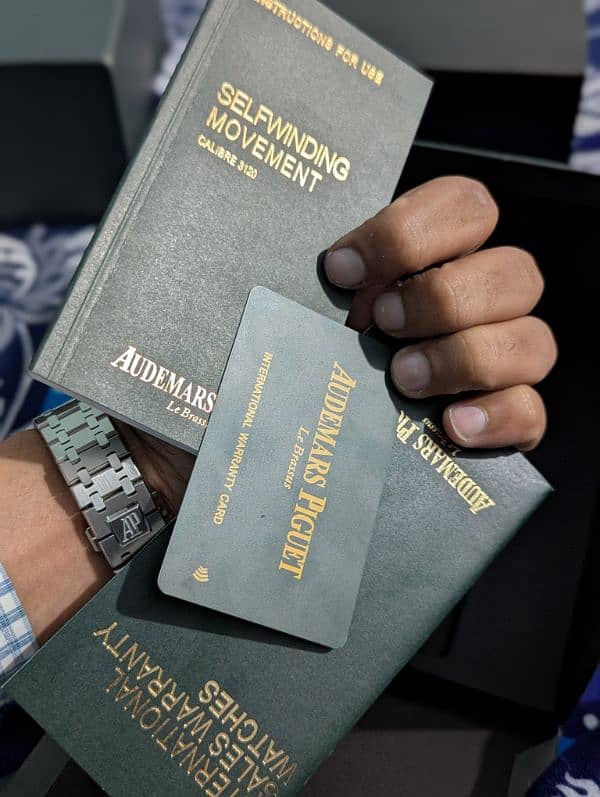 AP Audemars Piguet Royal Oak Automatic Mechanical watch swiss 12