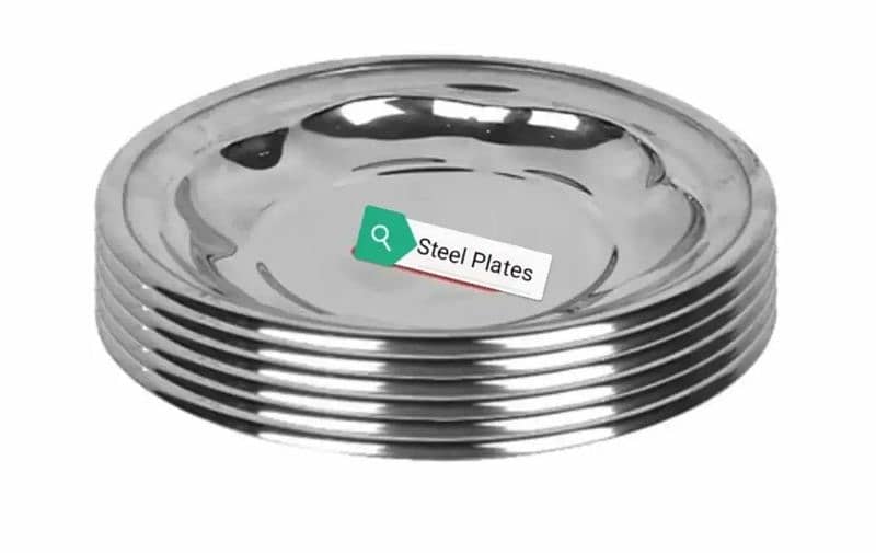 StainlesNew  Steel heavy gage 55 Pieces dinner set marriage git set 8
