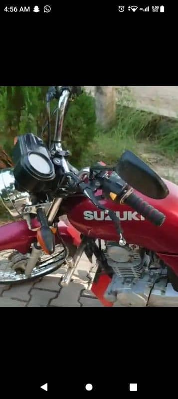 Suzuki GD 110 bike for sale 2013 model my call watsaap 0327=95=83=575 0