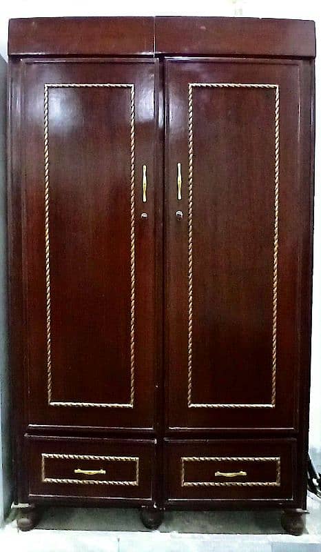 Wooden Safe Almari 10/10 Condition With Lockers. 0