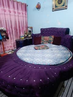 arjant sell velvet bed king size saf condition