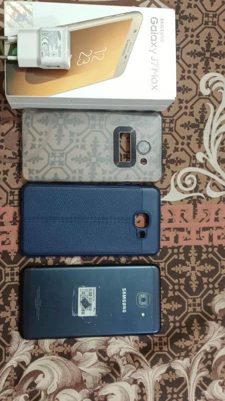 Samsung Galaxy j7 max full box original adapter all ok 4/32 ma ha 7